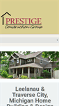 Mobile Screenshot of prestigeconstructiongroup.net